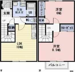 Brancheサニーコート亀沢の物件間取画像